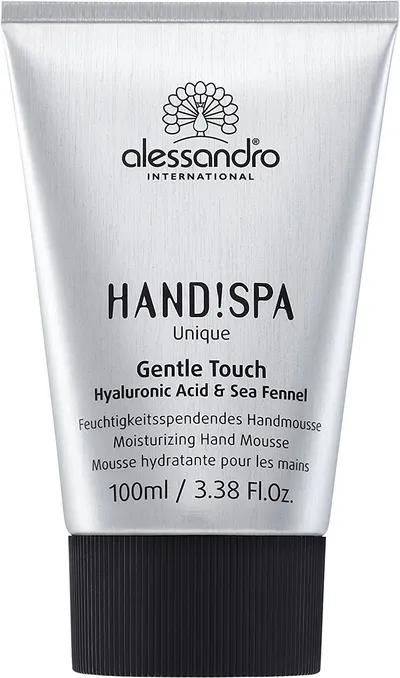 Alessandro Hand! Spa, Unique Gentle Touch, Moisturizing Hand Mousse (Pianka nawilżająca do rąk dla mężczyzn)
