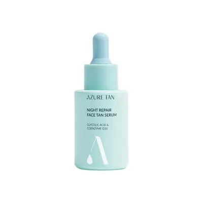 Azure Tan Night Repair Tan Serum (Naprawcze serum samoopalające do twarzy na noc)