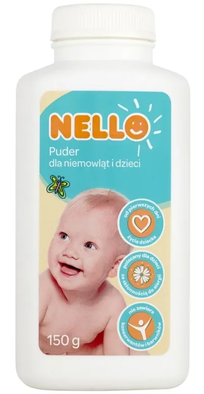 Carrefour Nello, Puder dla niemowląt i dzieci
