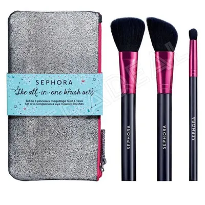 Sephora The All-In-One Brush Set (Zestaw pędzli)