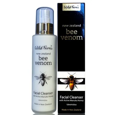 Wild Ferns Bee Venom, Facial Cleanser (Oczyszczająco - rewitalizujące mleczko do twarzy z jadem pszczelim)