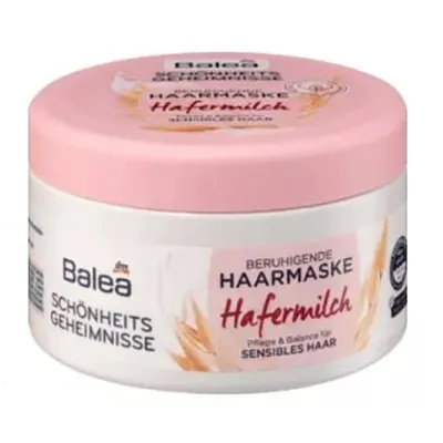 Balea Schonheitsgeheimnisse, Hafermilch Beruhigende Haarmaske (Maska do włosów `Mleko owsiane`)