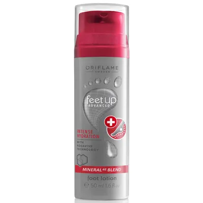 Oriflame Feet Up Advanced, Intense Hydration Foot Lotion (Intensywnie nawilżający balsam do stóp)