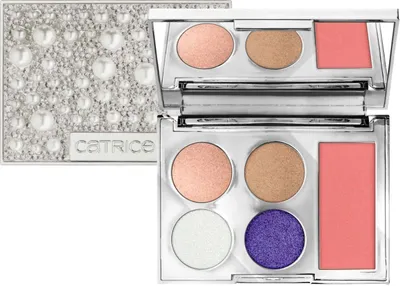Catrice Pearl Glaze, Pearly Eyeshadow & Blush Palette (Paleta do makijażu)