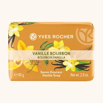 Yves Rocher Les Plasiris Nature, Savon Douceur Vanille Bourbon [Gentle Soap Vanille Bourbon] (Zmysłowe mydło `Wanilia`)