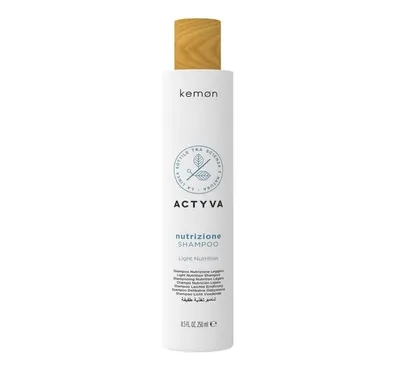 Kemon Actyva, Nutrizione Leggera Shampoo (Lekki szampon odżywczy do włosów suchych, cienkich i delikatnych)