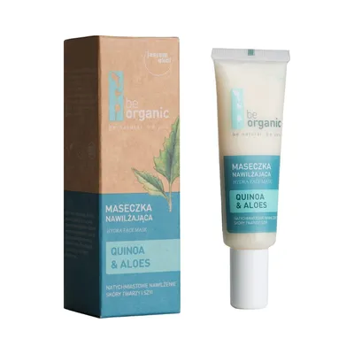 Be Organic Maseczka nawilżająca `Quinoa & aloes`