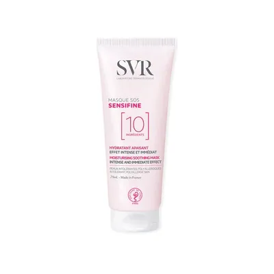 SVR Sensifine SOS, Moisturising Soothing Mask (Nawilżająco-łagodząca maseczka do twarzy)