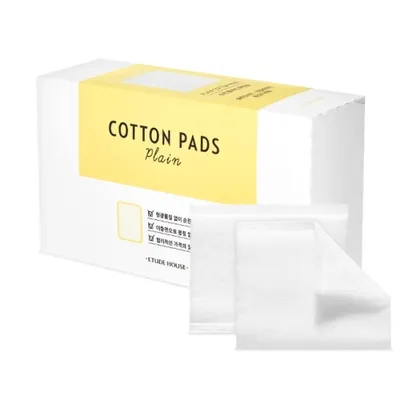 Etude Plain Cotton Pads (Organiczne płatki kosmetyczne)