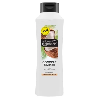 Alberto Balsam Coconut and Lychee, Conditioner (Odżywka do wszystkich typów włosów z orzechem kokosowym i liczi)