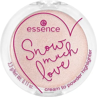 Essence Snow Much Love, Cream to Powder Highlighter (Rozświetlacz)