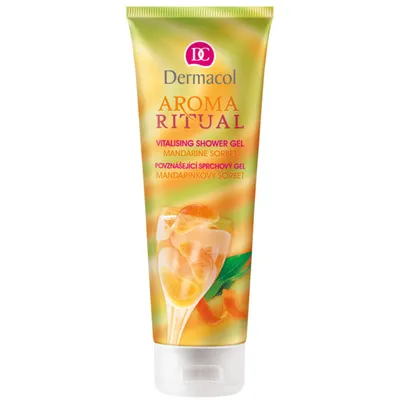 Dermacol Aroma Ritual, Shower Gel Mandarine Sorbet (Żel pod prysznic `Mandarynkowy sorbet`)
