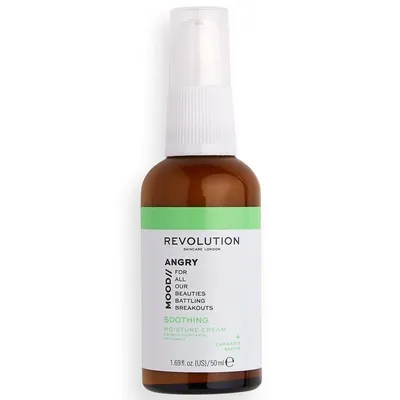 Revolution Skincare Angry Mood, Soothing Moisture Cream (Łagodzący krem do twarzy)