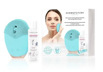 Dermofuture Precision Automatic Foaming Facial Cleansing and Massage Sonic Brush (Szczoteczka ze spieniaczem)