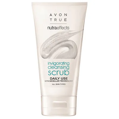 Avon Nutra Effects, Invigorating Cleansing Scrub (Peeling micelarny do twarzy)