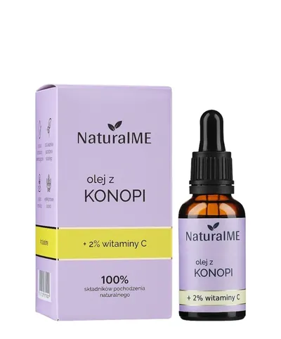 NaturalME Olej z konopi + 2% Wit.C