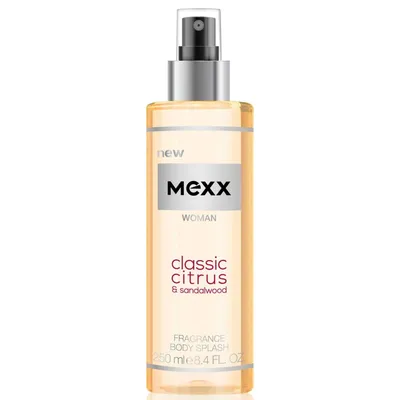 Mexx Woman Classic Citrus & Sandalwood Fragrance Body Splash (Mgiełka do ciała)
