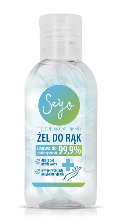 Seyo Pielęgnująco-ochronny żel antybakteryjny do rąk bezzapachowy