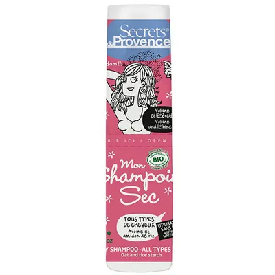 Secrets de Provence Mon Shampooing Sec (Suchy szampon organiczny)