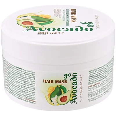 Action Gotta Love Nature, Avocado Hair Mask (Maska do włosów `Awokado`)