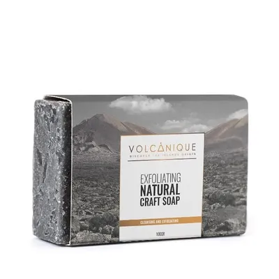 Mussa Canaria Volcanique, Exfoliating Natural Craft Soap (Naturalne mydło z popiołem wulkanicznym)