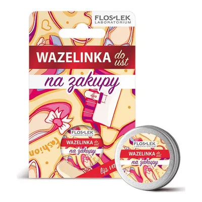 Floslek Wazelinka do ust na zakupy
