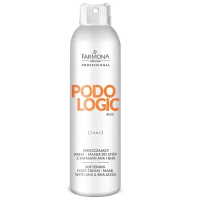 Farmona System Professional Podologic Acid, Zmiękczający krem-maska do stóp z kwasami AHA i BHA