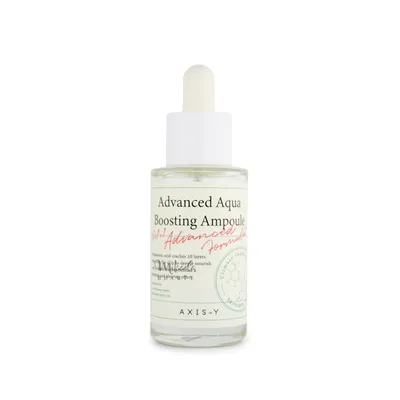 Axis-Y Advanced Aqua Boosting Ampoule (Nawilżające serum do twarzy z kwasem hialuronowym)