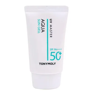 Tony Moly UV Master, Aqua Sun Gell SPF50+ PA++++ (Żel przeciwsłoneczny do twarzy)