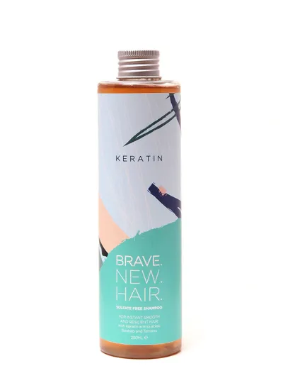 Brave New Hair Keratin, Sulfate Free Shampoo (Szampon intensywnie wygładzający)