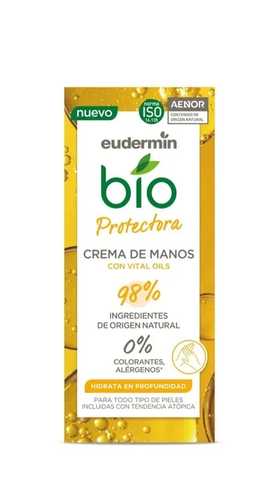 Eudermin Bio, Protective Hand Cream Vital Oils (Olejki witalne, Ochronny krem do rąk)