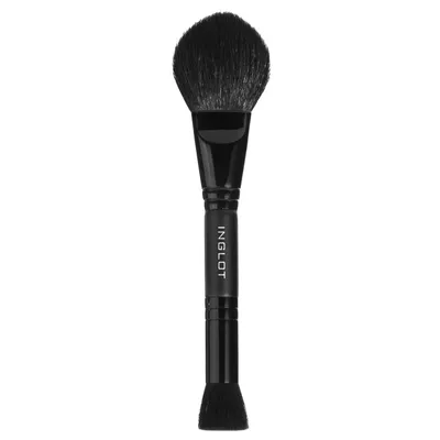 Inglot Pędzel do pudru prasowanego, brązującego i różu z włosia kozy 24SS