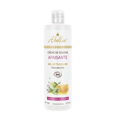 Abellie Creme De Douche Apaisante (Krem pod prysznic kojący `Miód lipowy i aloes `)