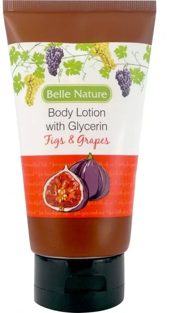 Belle Nature Body Lotion With Glycerin Fiks & Grapes (Balsam do ciała z gliceryną o zapachu `Figa z winogronami`)