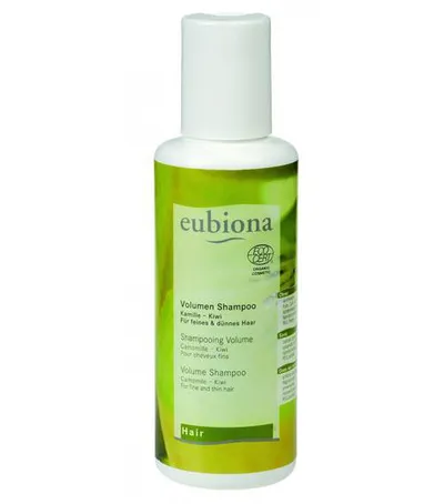 Eubiona Volumen-Shampoo Kiwi-Kamille (Szampon zwiększający objętość z kiwi i rumiankiem)
