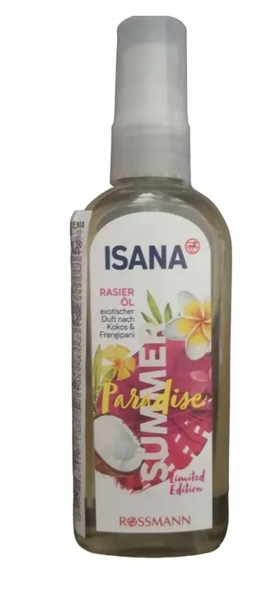 Isana Summer Paradise, Shaving Oil (Olejek do golenia)