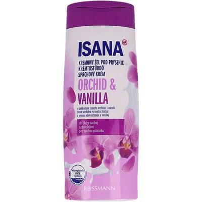 Isana Orchidee & Vanille Cremedusche (Kremowy żel pod prysznic `Orchidea i wanilia`)