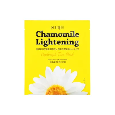 Petitfee Chamomile Lightening Hydrogel Face Mask (Hydrożelowa maska do twarzy)