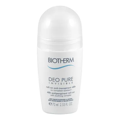 Biotherm Deo Pure Invisible Roll-on Anti-transpirant 48h (Hypoalergiczny bezalkoholowy antyperspirant)