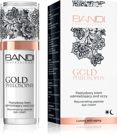 Bandi Gold Philosophy, Peptydowy odmładzający  krem pod oczy