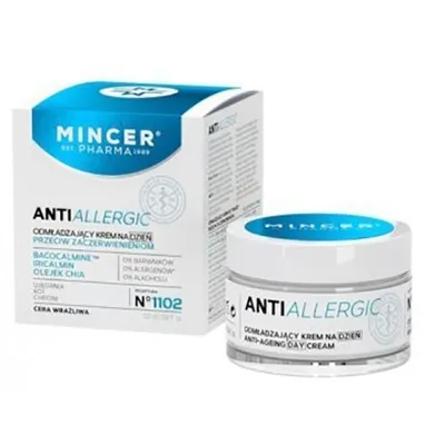 Mincer Pharma Anti-allergic, Nawilżająco-kojący krem do twarzy na dzień