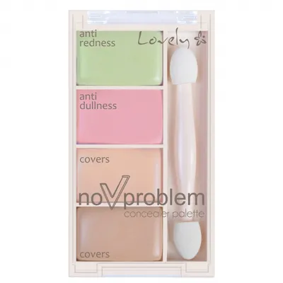 Lovely NoVproblem, Concealer Palette (Paleta korektorów do twarzy)