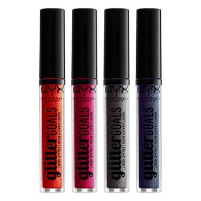 NYX Professional Makeup Glitter Goals, Liquid Lipstick (Pomadka w płynie)