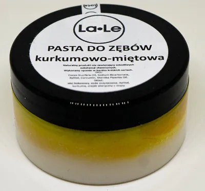 La-Le Pasta do zębów kurkumowo-miętowa