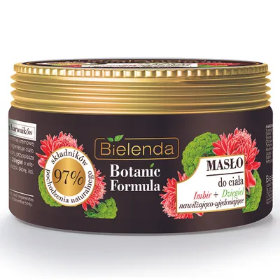 Bielenda Botanic Formula, Masło do ciała `Imbir + dzięgiel`