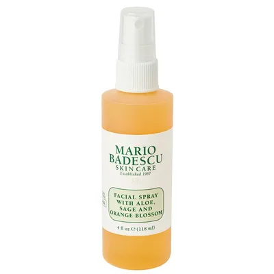 Mario Badescu Skin Care Facial Spray With Aloe, Sage & Orange Blossom (Mgiełka do twarzy nawilżająco – odświeżająca)