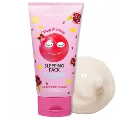 Etude Play Therapy, Firming Up Sleeping Pack (Ujędrniająca nocna maseczka do twarzy)