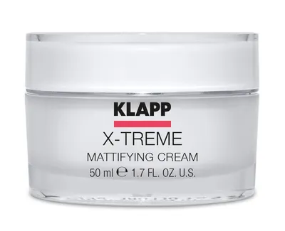 Klapp Cosmetics X-treme, Mattifying Cream (Matujący krem absorbujący nadmiar sebum)