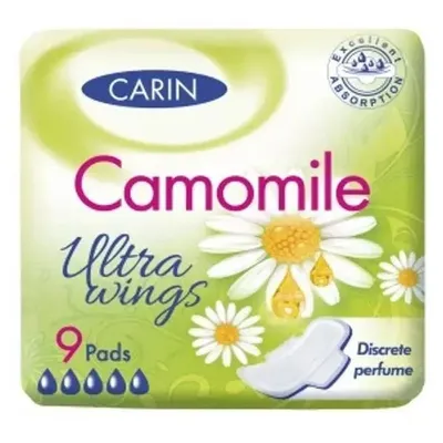 Carin Ultra Wings Camomile (Ultracienkie podpaski ze skrzydełkami)