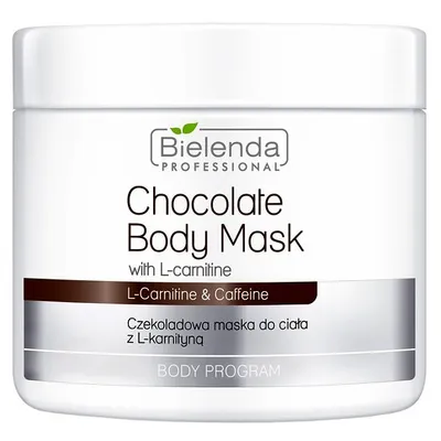 Bielenda Professional Body Program, Chocolate Body Mask with L-carnitine (Czekoladowa maska do ciała z L-karnityną)
